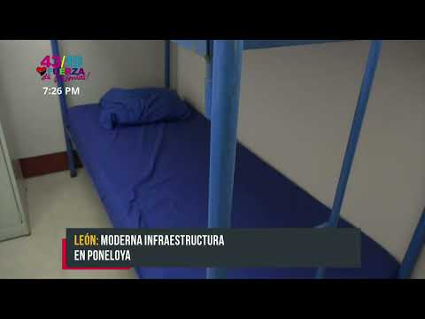 Inauguran nueva estación policial en León - Nicaragua
