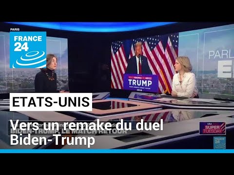 Présidentielle américaine 2024 : vers un remake du duel Biden-Trump • FRANCE 24
