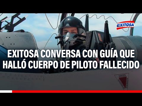 Arequipa: Exitosa conversa con guía que halló cuerpo de piloto fallecido tras caída de avión