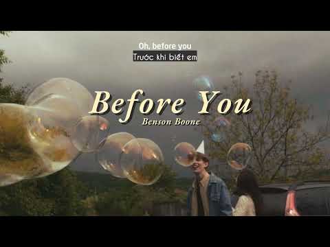 Vietsub | Before You - Benson Boone | Lyrics Video