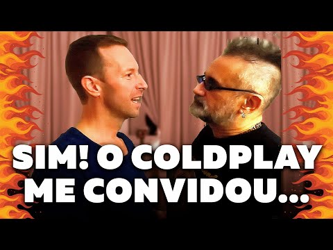 Coldplay Convida Regis Tadeu para o Show