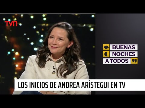 Así fue la primera aparición de Andrea Arístegui en televisión | Buenas noches a todos