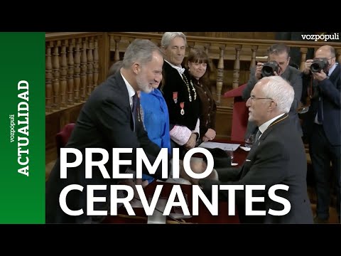 Luis Mateo Díez recibe el Premio Cervantes: “Mis personajes me salvan a mí”