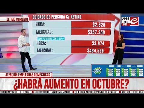 Atención empleadas domésticas: ¿Habrá aumento en octubre?