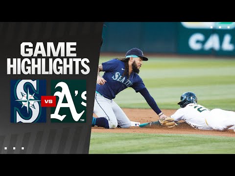 Mariners vs. As Game Highlights (9/4/24) | MLB Highlights