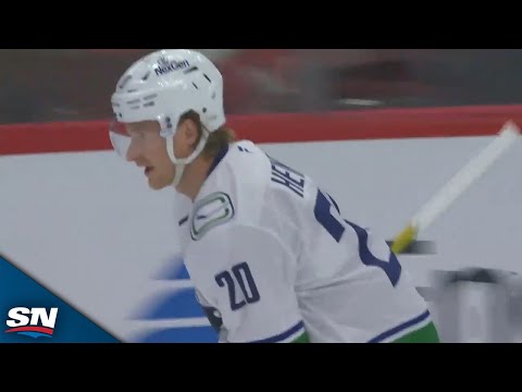 Danton Heinen Finishes Off Slick Passing Play For First Goal With Canucks