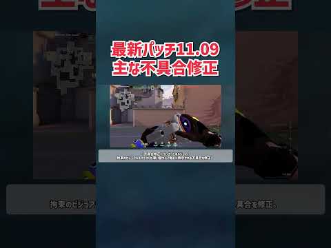 最新パッチ11.09での主な不具合修正まとめ！