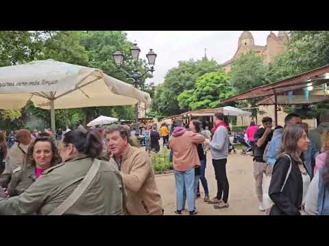 Ferias y Fiestas San Juan y San Pedro Segovia 2024. VídeoTour Feria de Día. Paseo Salón. 29/6/2024
