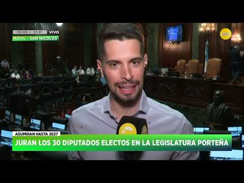 Asumiran hasta 2027: juran los 30 diputados electos en la Legislatura porteña | HNT con Nacho Goano