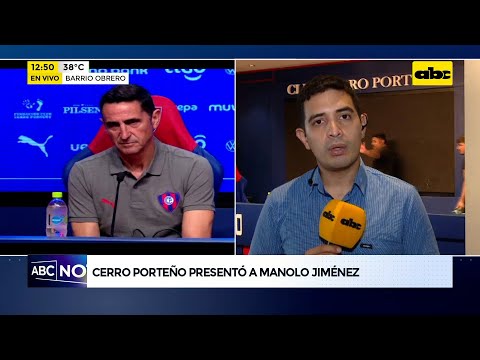 Cerro Porteño presenta a Manolo Jiménez como su nuevo DT