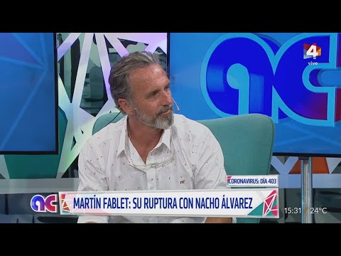Algo Contigo - Martín Fablet habló de ruptura con Nacho Álvarez