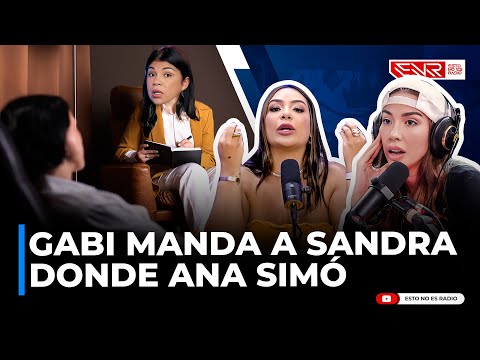 GABI DESANGLES MANDA A SANDRA BERROCAL DONDE ANA SIMÓ POR LIO CON CARO BRITO