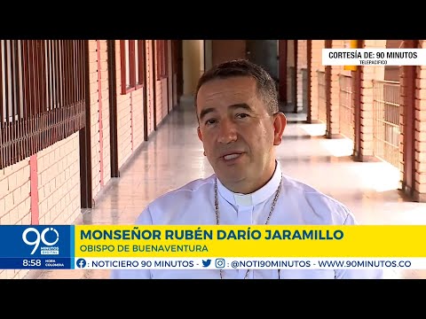 Monseñor Rubén Darío Jaramillo habla en Telepacífico sobre la situación de Buenaventura