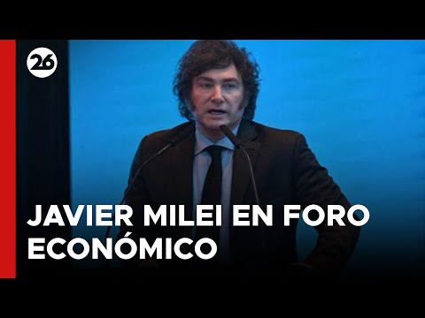 ARGENTINA | Javier Milei en el Foro Económico Internacional de las Américas