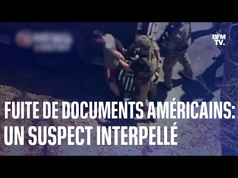 Un suspect arrêté dans l’enquête sur la fuite de documents confidentiels américains