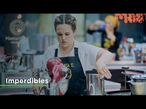 Por una crema chantilly, Maria T. sale de nuevo de la cocina de MasterChef