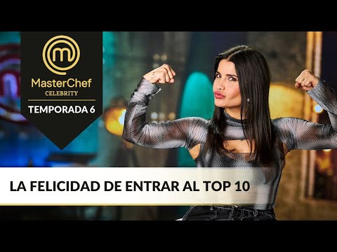 Martina es la primera cocinera en entrar al top 10 | MasterChef Celebrity