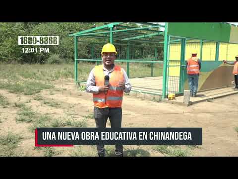 MINED inició a la construcción de una nueva escuela en Chinandega - Nicaragua