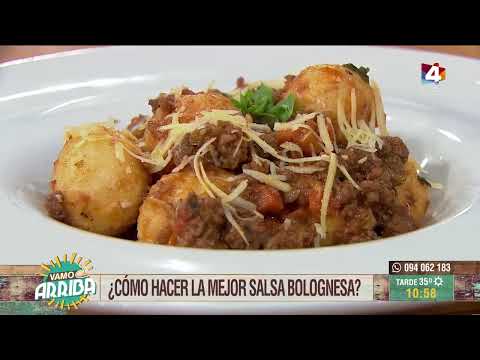 Vamo Arriba - Gnudi con salsa bolognesa