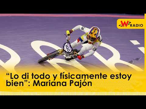 “Lo di todo y físicamente estoy bien”: Mariana Pajón