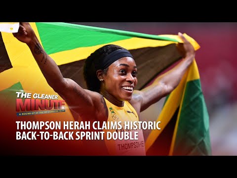 THE GLEANER MINUTE: Elaine claims historic feat … Rasheed Dywer in 200m finals … Rasta violated