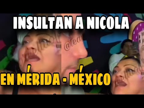 EN VIVO | INSULTAN Y ACOS4N A NICOLA PORCELLA EN GIRA POR CAMPECHE MX