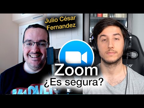 ¿Es Zoom Segura Todo sobre Zoom con Julio César Fernández