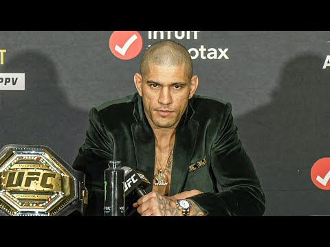 Alex Pereira Post-Fight Press Conference | UFC 300