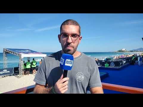 World Surf League etapa em Saquarema; teste antes das Olimpíadas