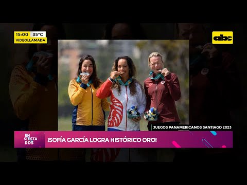 Juegos Panamericanos Santiago 2023: ¡Sofía García logra histórico oro!