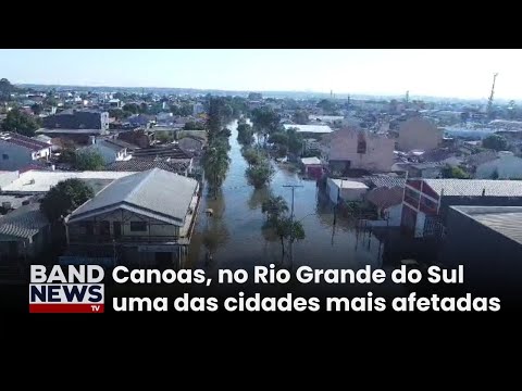 Militares fazem resgate em Canoas | BandNewsTV