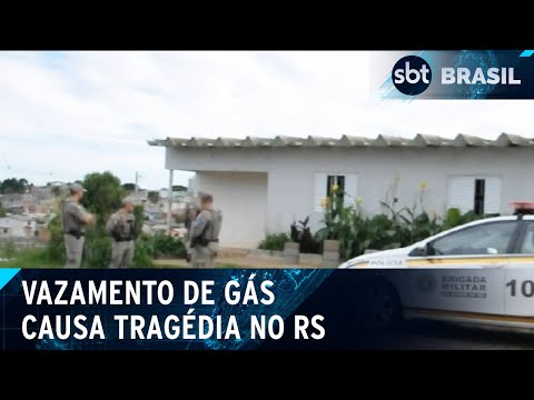 Família morre no RS devido ao um vazamento de gás | SBT Brasil (11/03/24)