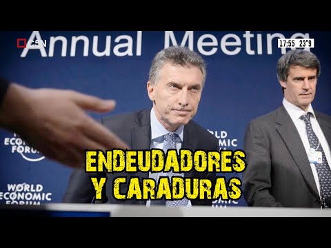 Mauricio Macri y Alfonso Prat-Gay, endeudadores y caraduras