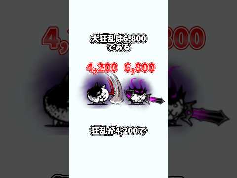 狂乱大狂乱のバトルネコの違い#にゃんこ大戦争 #ゆっくり解説 #雑学