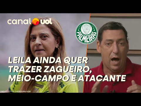 Pacotão de reforços Leila Pereira crava 3 craques ao Palmeiras