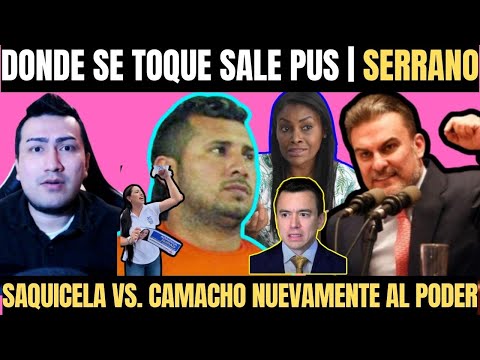 Jose Serrano denuncia que CONCUÑADA “Alias Fito” está en la Asamblea | Camacho vs. Saquicela C.J