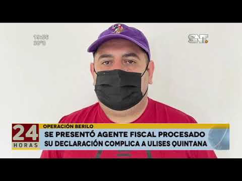 Operación Berilo: Se presentó agente fiscal procesado