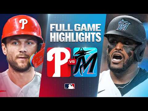 필라델피아 필리스 vs 마이애미 말린스: 공식 풀 경기 하이라이트 (7월 29) | 2026 MLB 시즌
