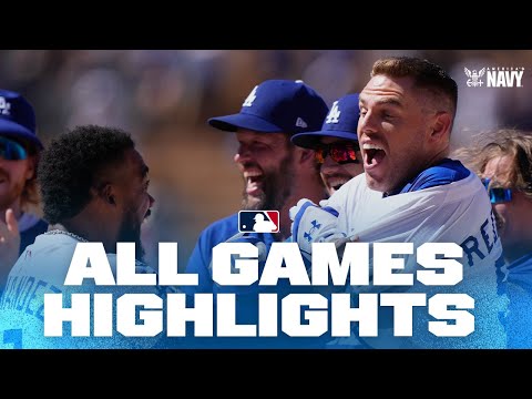 Highlights from ALL games on 7/23! (Dodgers UNEXPECTED walk-off, Bryces 350th HR & MORE!)