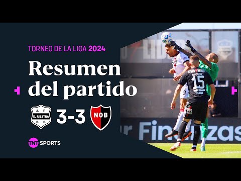 RIESTRA y NEWELL'S EMPATARON en un PARTIDAZO | #DeportivoRiestra 3-3 #Newells | Resumen