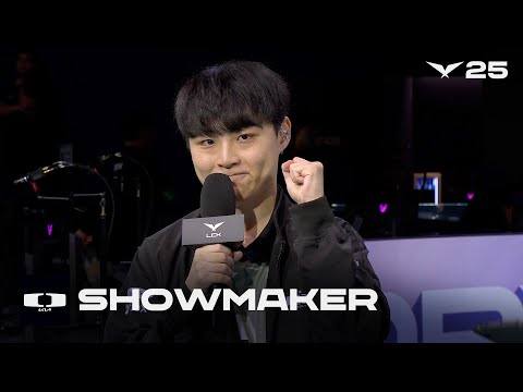ShowMaker 인터뷰 | DK vs DRX | 04.20 | 2025 LCK