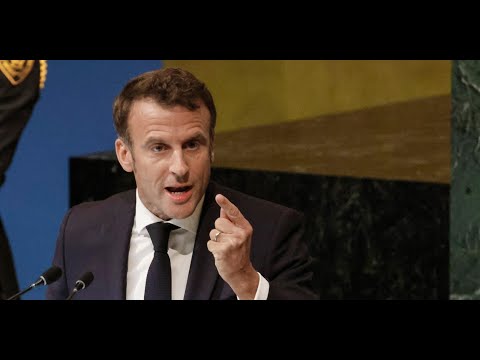 ONU : Emmanuel Macron affiche sa colère vis-à-vis de la Russie