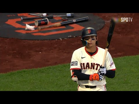 [MLB] 워싱턴 vs 샌프란시스코 이정후 주요장면 (04.10)