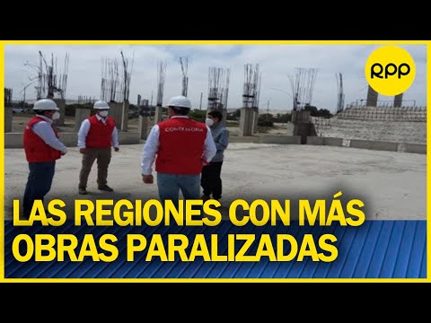 ¿Cuáles son las regiones con más obras paralizadas y cómo afecta a los peruanos?