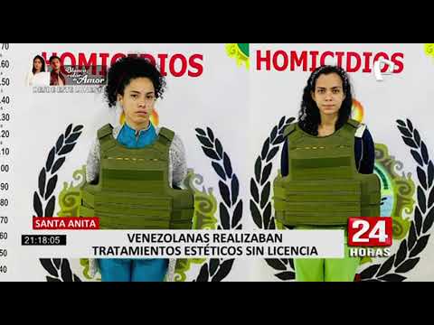 Santa Anita: capturan a mujeres que realizaban tratamiento estéticos sin licencia