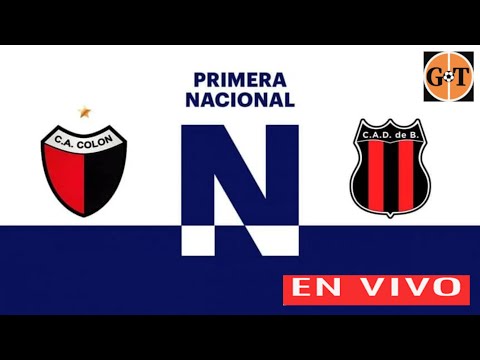 COLON VS DEFENSORES DE BELGRANO EN VIVO  PRIMERA NACIONAL FECHA 34  GRANEGA