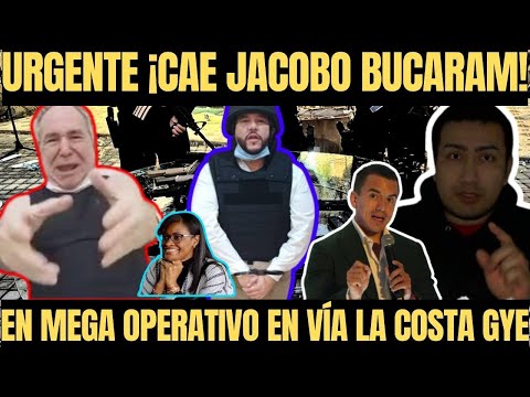 URGENTE ¡CAE! Jacobo Bucaram en una finca en GYE Gilberto Santa Rosa estaba presente | Caso OLÒN