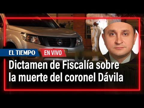 Habla la vicefiscal: revela dictamen oficial sobre la muerte del coronel Dávila | El Tiempo