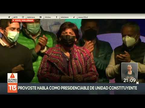 Yasna Provoste triunfa y es la candidata presidencial de Unidad Constituyente
