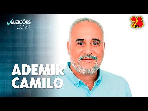 Ademir Camilo, candidato do DC à prefeitura é entrevistado pelo Conexão 98 | Eleições 2024